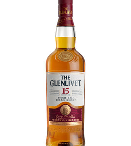 The Glenlivet French Oak Reserve 15 Year Old Single Malt Scotch Whisky 750 ml bottle