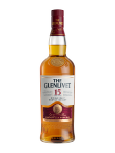 The Glenlivet French Oak Reserve 15 Year Old Single Malt Scotch Whisky 750 ml bottle