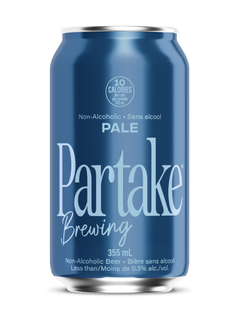 Partake Brewing Non-Alcoholic Pale Ale 355 mL can