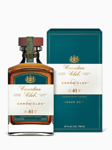 Canadian Club Chronicles 41 Year Old 750 ml bottle