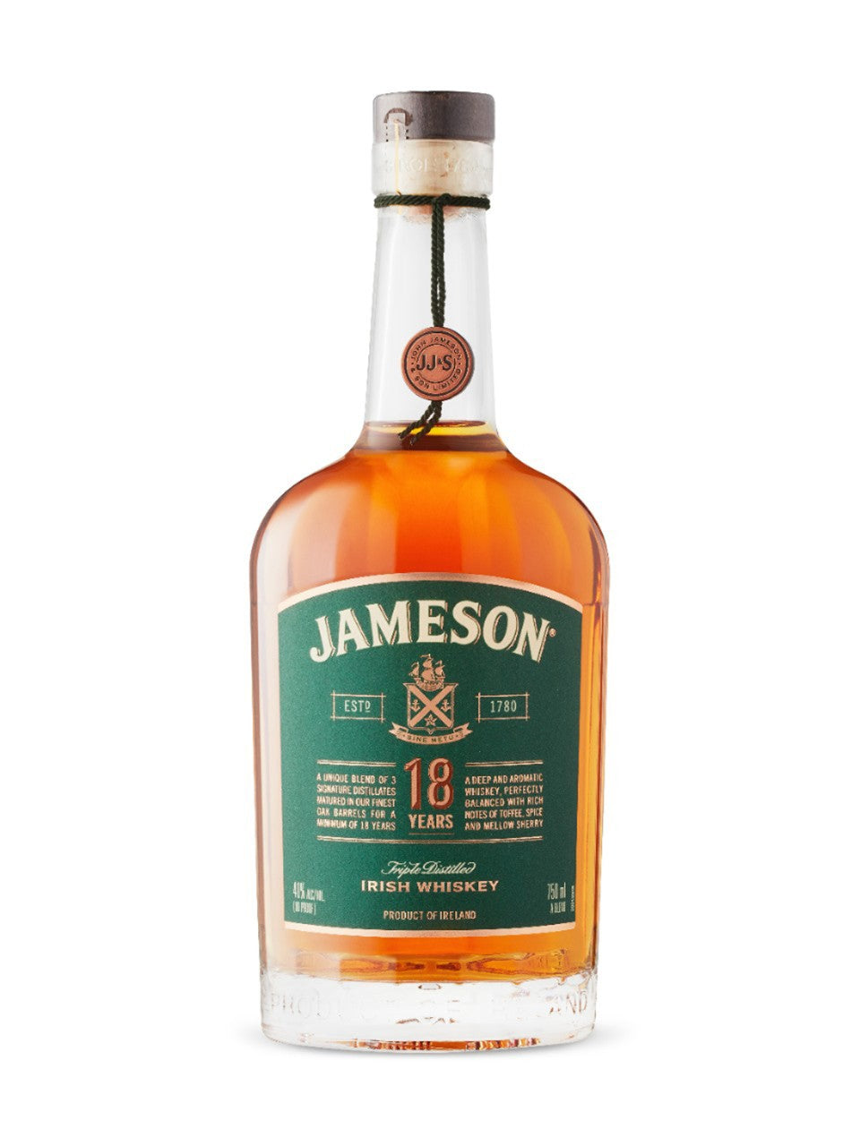 Jameson 18 Yo Irish Whiskey 750 ml bottle