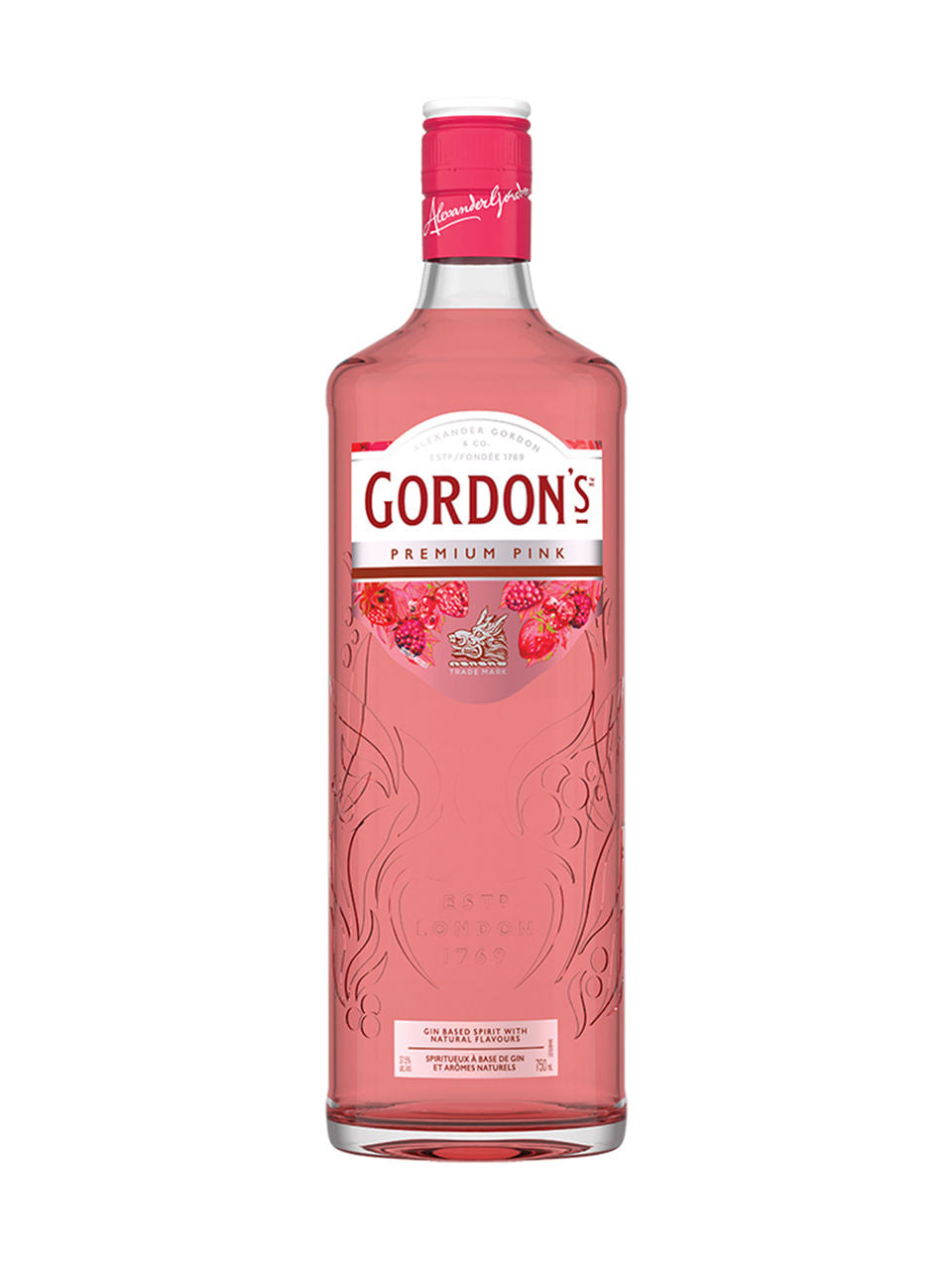 Gordon's Pink Gin 750 mL bottle