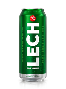 Lech Beer 500 mL can