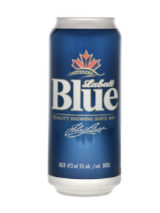 Labatt Blue 473 mL can