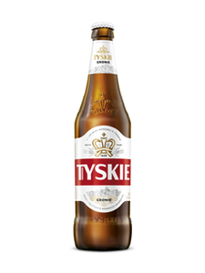 Tyskie Beer 500 mL bottle