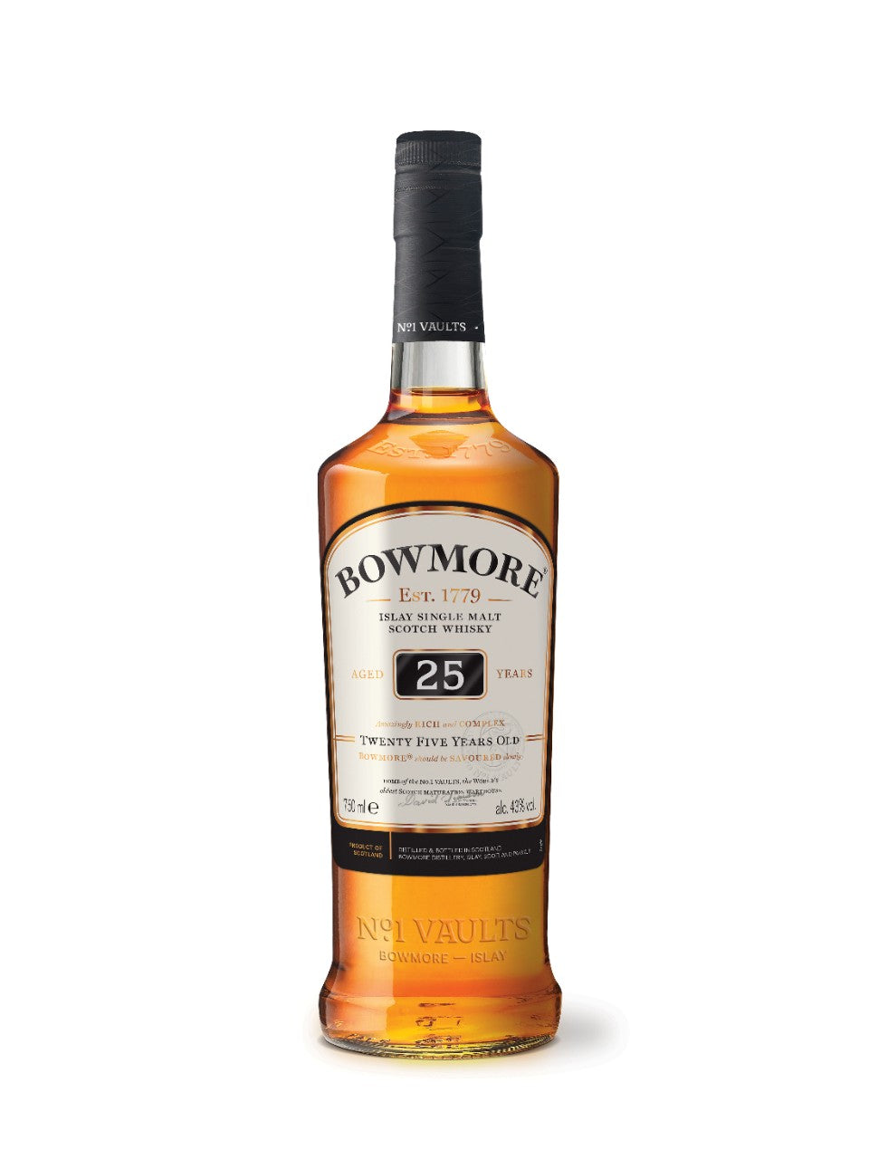 Bowmore 25-Year-Old Islay Single Malt 750 ml bottle