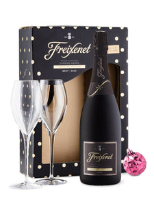 Freixenet Cordon Negro Cava Gift Pack 750 ml bottle