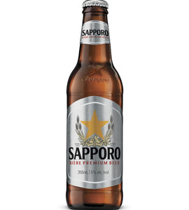 Sapporo Premium Beer 6 x 355 ml bottle