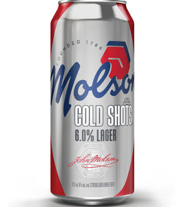 Molson Cold Shots 6.0 473 ml can