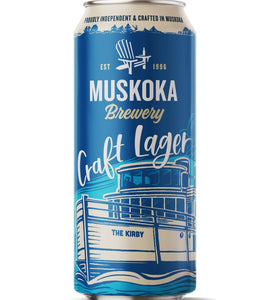 Muskoka Craft Lager 473 ml can