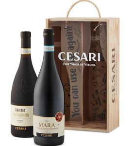 Cesari Amarone & Mara Gift Set 2 x 750 ml bottle