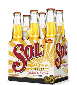 Sol 6 x 330 ml bottle