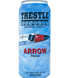 Trestle Brewing Co. Arrow Pilsner 473 ml can