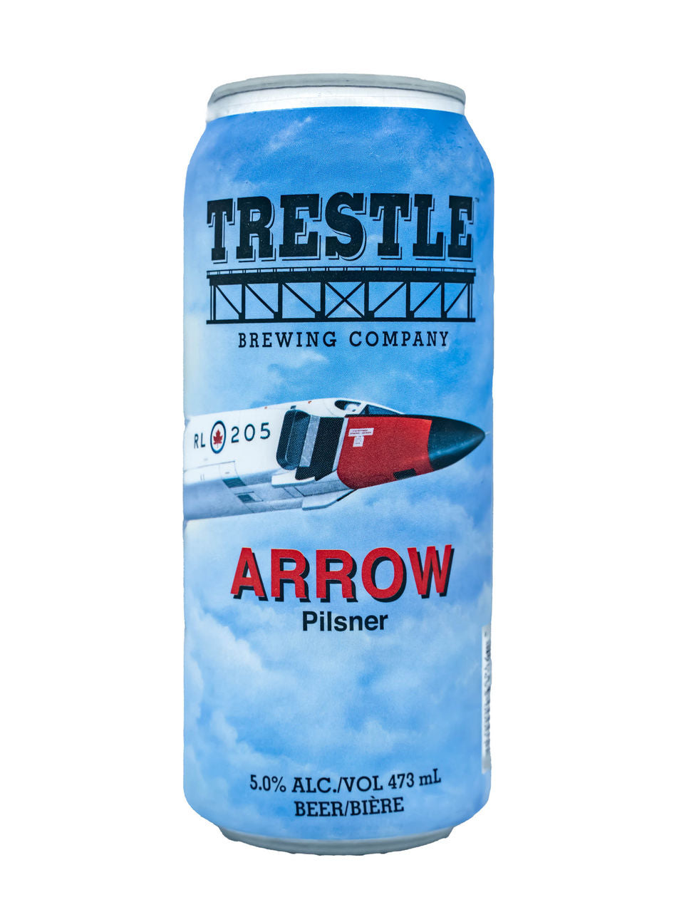 Trestle Brewing Co. Arrow Pilsner 473 ml can