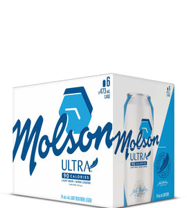 Molson Ultra 6 x 473 ml can