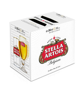 Stella Artois 6 x 355 ml can