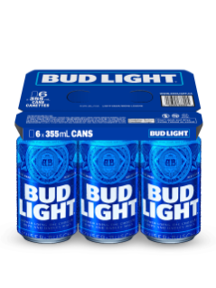 Bud Light 6 x 355 ml can