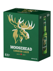 Moosehead Lager - 6 x 341 mL bottle