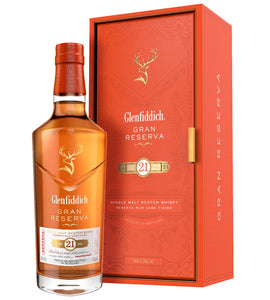 Glenfiddich Gran Reserva 21 Year Old Single Malt Scotch Whisky 750 ml bottle