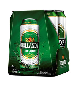 Hollandia Lager 4 x 500 ml can