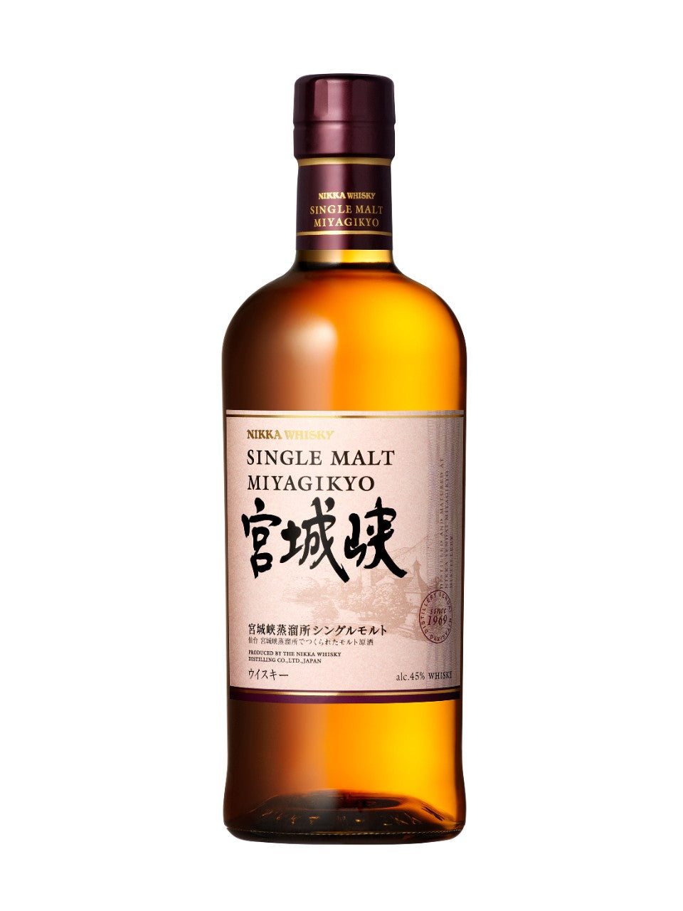 Nikka Whisky Miyagikyo Single Malt 700 ml bottle