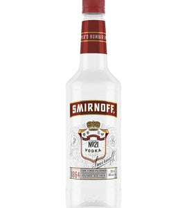 Smirnoff Vodka PET 750 mL bottle