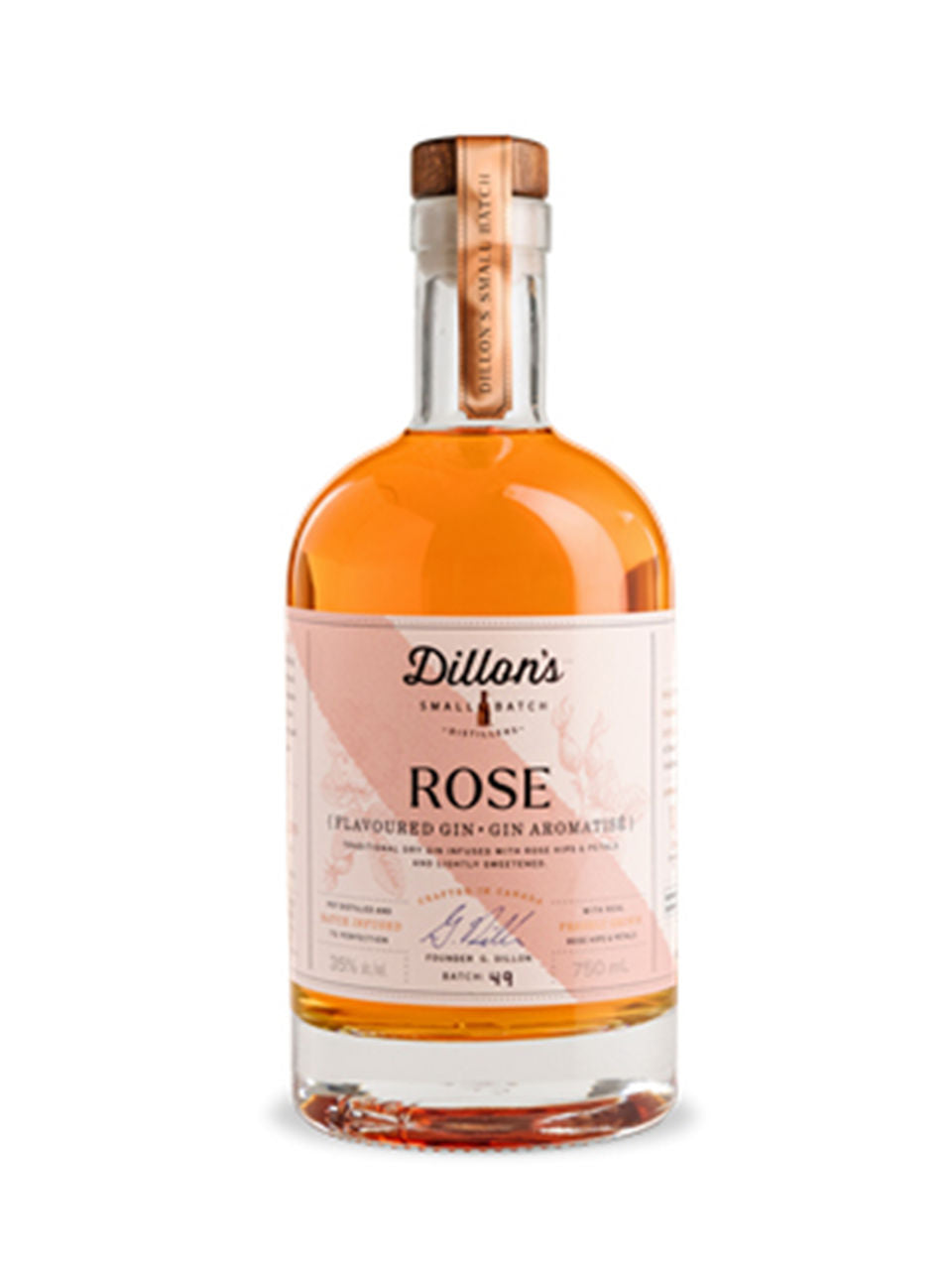 Dillon's Rose Gin  750 mL bottle