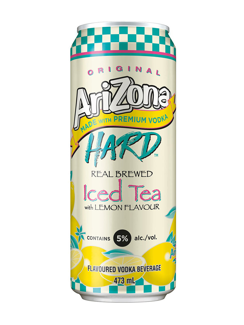 Arizona Hard Lemon Iced Tea  473 ml can