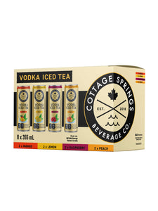 Cottage Springs Vodka Iced Tea Mixed 8 Pack 8 x 355 ml can