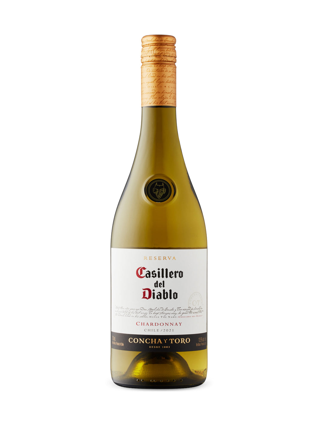 Casillero Del Diablo Reserva Chardonnay 750 ml bottle