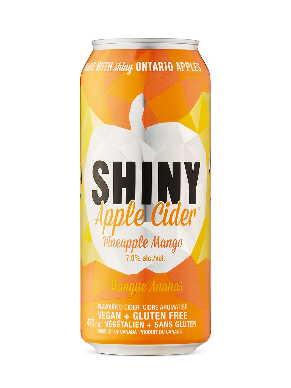 Shiny Apple Pineapple Mango Cider 473 ml can