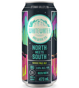 Whitewater Brewing North Meets South Nordic Pale Ale 473 ml can