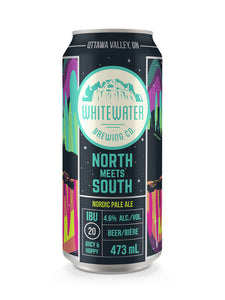 Whitewater Brewing North Meets South Nordic Pale Ale 473 ml can