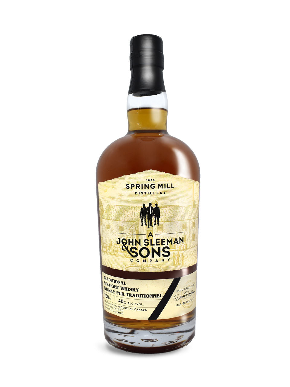 Spring Mill John Sleeman & Sons Traditional Straight Whisky 750 ml bottle