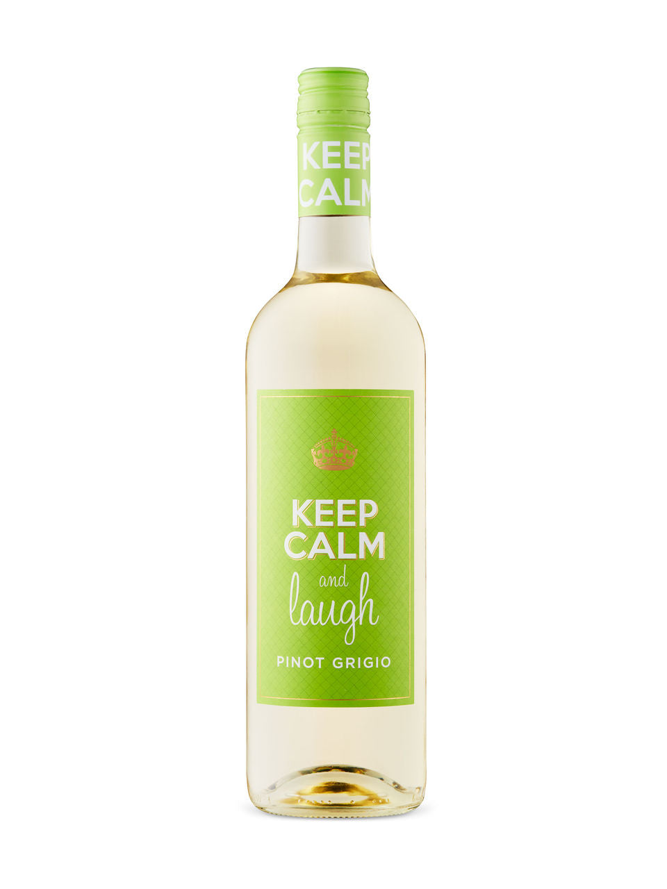 Keep Calm & Laugh Pinot Grigio 750 ml bottle