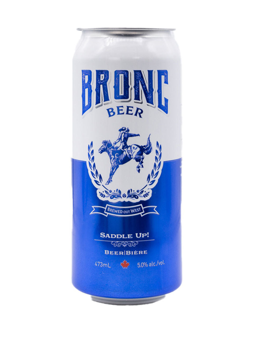 Last Spike Brewery Bronc Beer 473 ml can