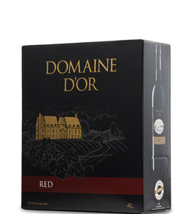 Domaine D'Or Red Blend 4000 mL bagnbox