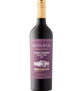 Santa Julia Reserva Cabernet Sauvignon Cabernet Franc 750 ml bottle