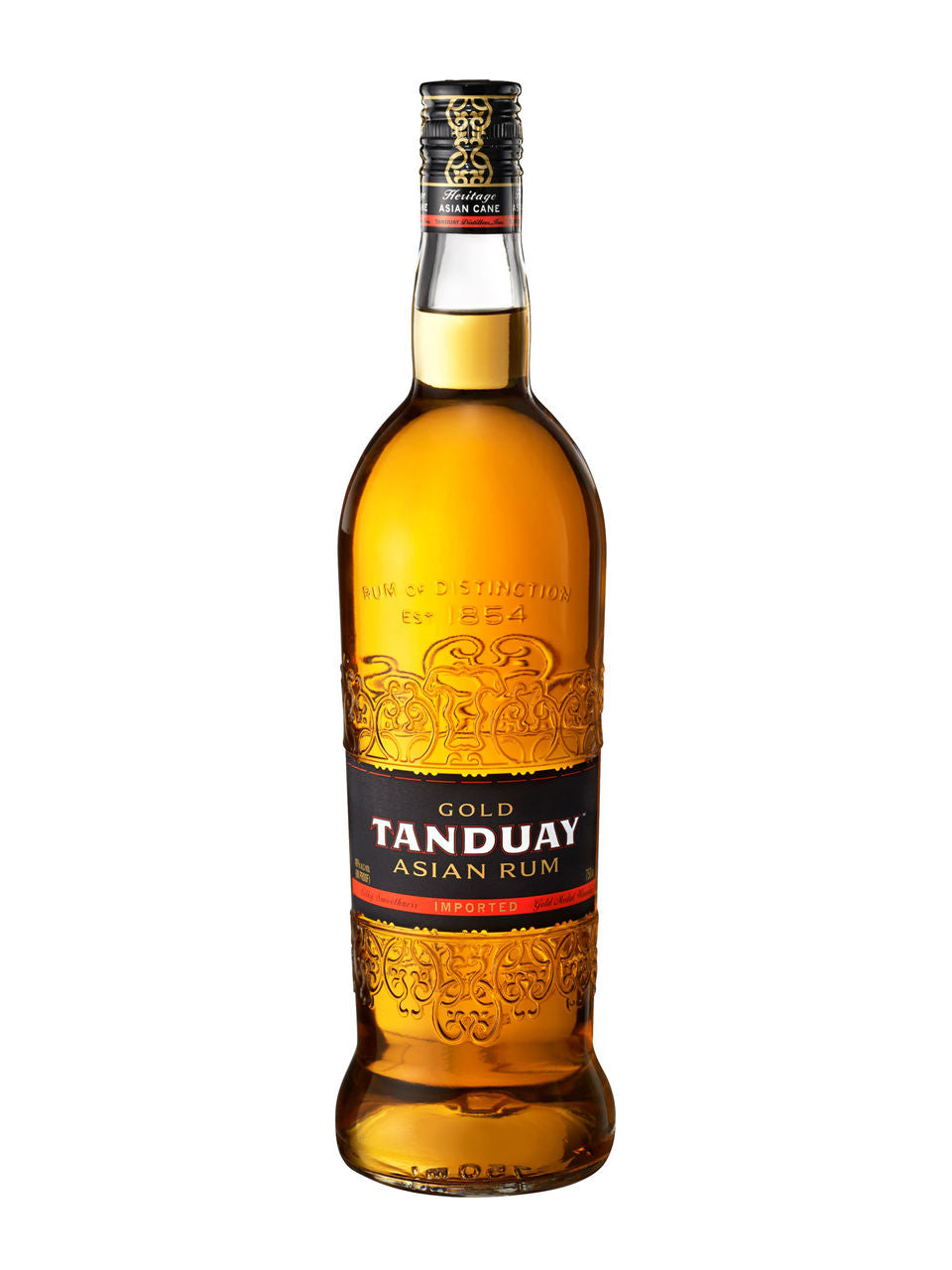 Tanduay Asian Gold Rum 750 ml bottle
