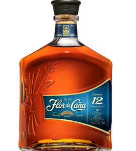 Flor De Cana Centenario 12 Year Old Rum 750 mL bottle