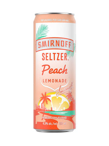 Smirnoff Peach Lemonade Seltzer 355 ml can