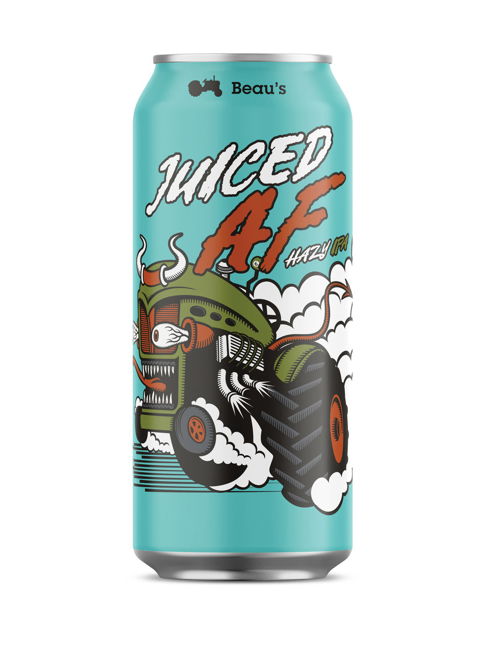 Beau's Juiced AF Hazy IPA 473 ml can