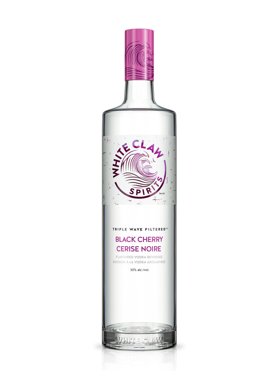 White Claw Black Cherry Flavoured Vodka 750 ml bottle