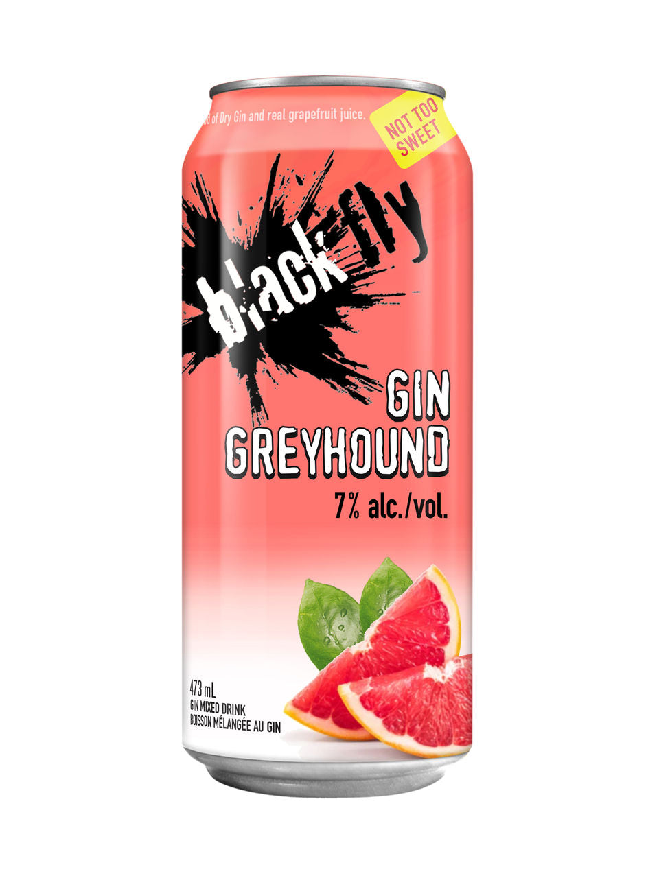 Blackfly Gin Grapefruit Greyhound Cocktail 473 ml can