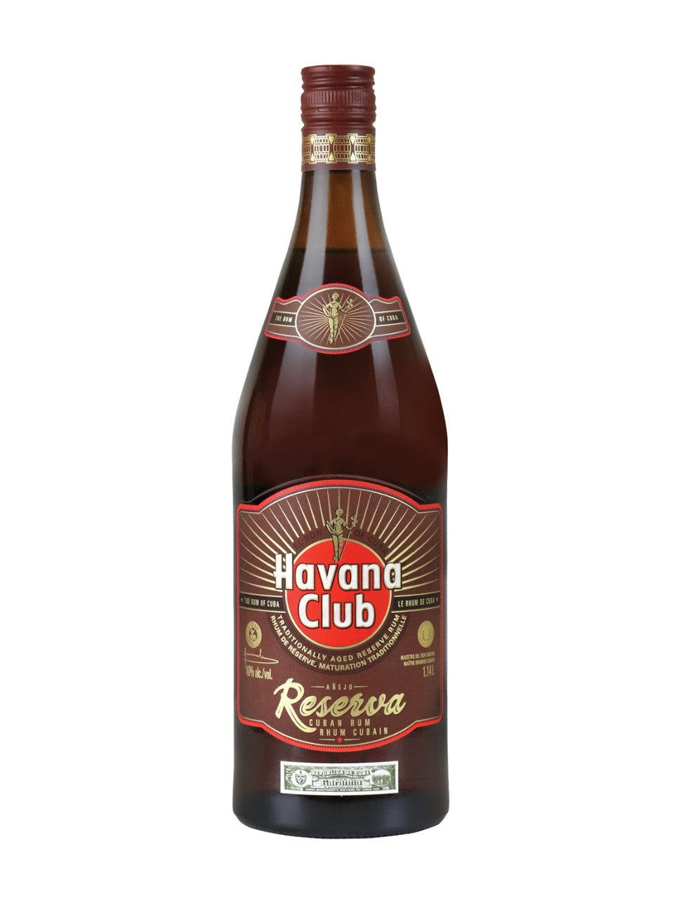 Havana Club Anejo Reserva 1140 mL bottle