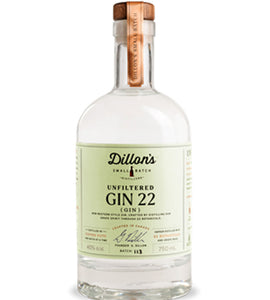 Dillon's Gin 22 Unfiltered 750 mL bottle