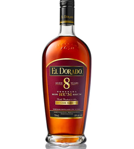 El Dorado 8 Year Old Cask Aged Demerara Rum 750 mL bottle