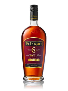 El Dorado 8 Year Old Cask Aged Demerara Rum 750 mL bottle