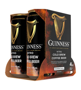 Guinness Nitro Cold Brew Coffee Beer 4 x 440 ml can