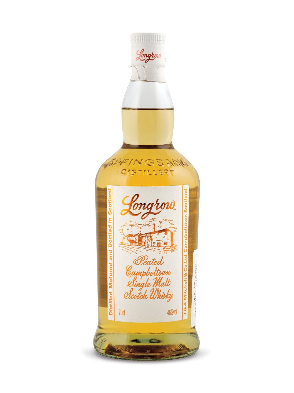 Longrow Peated Campbeltown Single Malt Scotch Whisky 700 ml bottle